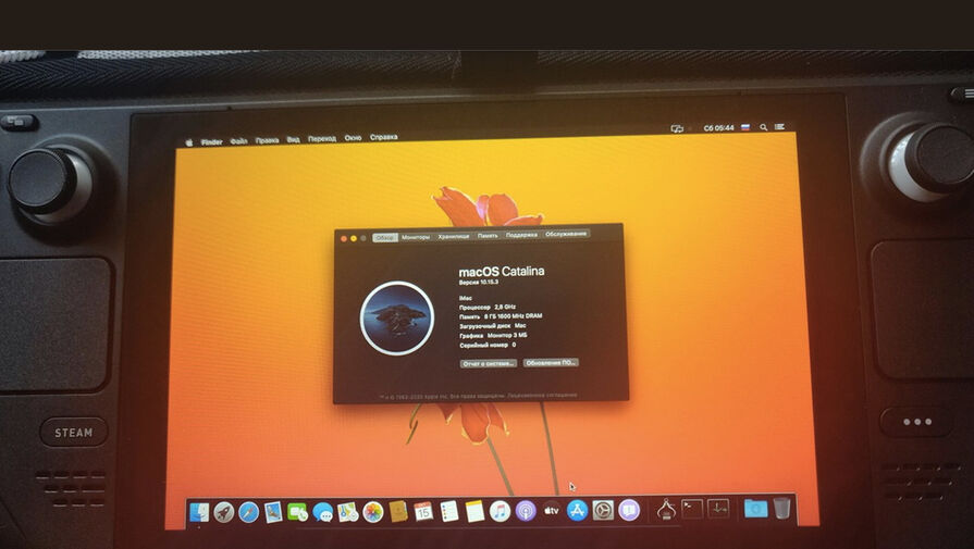 Энтузиаст установил macOS на консоль Steam Deck