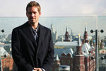 Пол Уокер на фотосессии в отеле Ritz Carlton перед премьерой фильма
«Форсаж 4» в Москве, 2009 год
