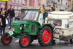 Раритетный трактор Deutz 1961 года выпуска по кличке «Роберте», на котором 81-летний немецкий пенсионер-путешественник Винфрид Лангнер прибыл из города Лауенферде (Нижняя Саксония) в Санкт-Петербург.