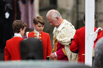 Принц Джордж и король Карл III готовятся к церемонии коронации, 6 мая 2023 года
