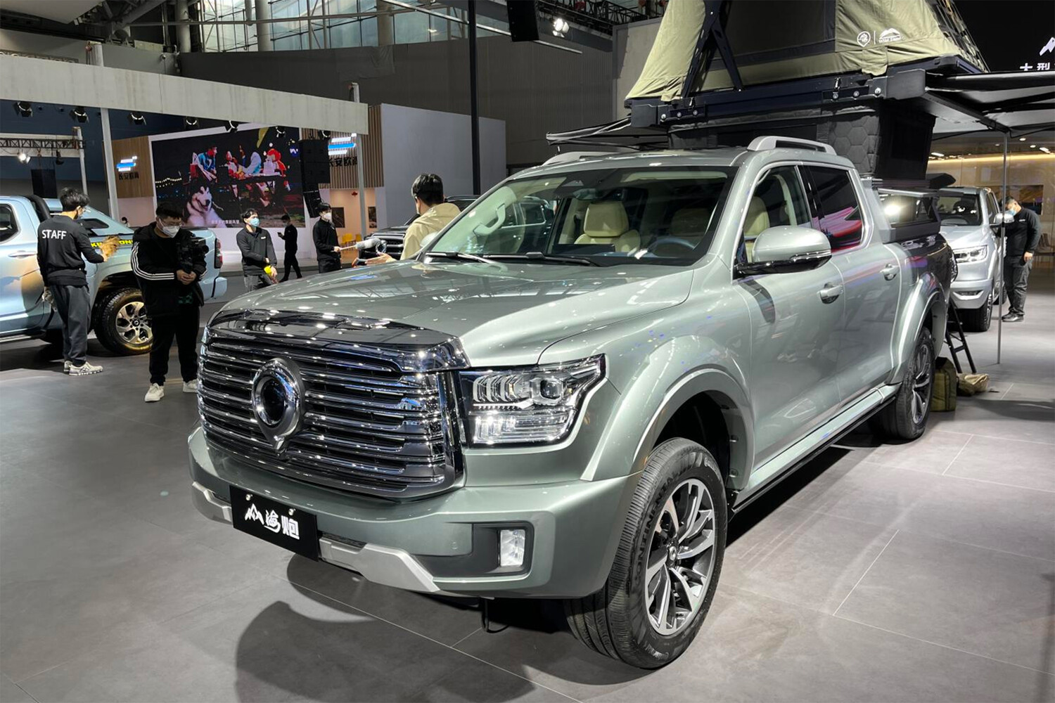 Китайский конкурент Toyota Tundra показан на автосалоне в Гуанчжоу -  Газета.Ru | Новости