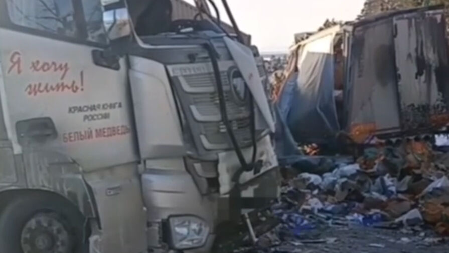 Я хочу жить: в Забайкалье водитель фуры попал в жесткую аварию