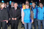 Владимир Путин во время встречи с участниками Всемирного фестиваля молодёжи и студентов в Сочи, 19 октября 2017 года