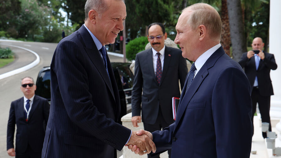 Эрдоган договорился с Путиным о визите в Анкару