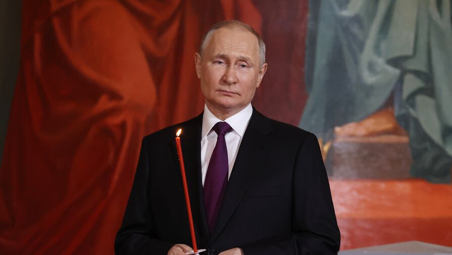 Путин поздравил православных христиан и всех россиян с Пасхой