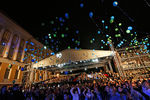 Церемония открытия Международного фестиваля неигрового кино «Послание к человеку» на Дворцовой площади