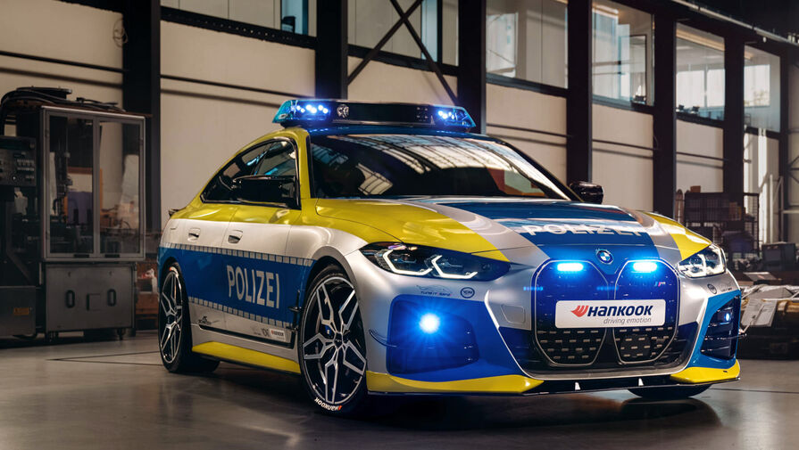 Немецкая тюнинг-компания построила прототип полицейского BMW i4