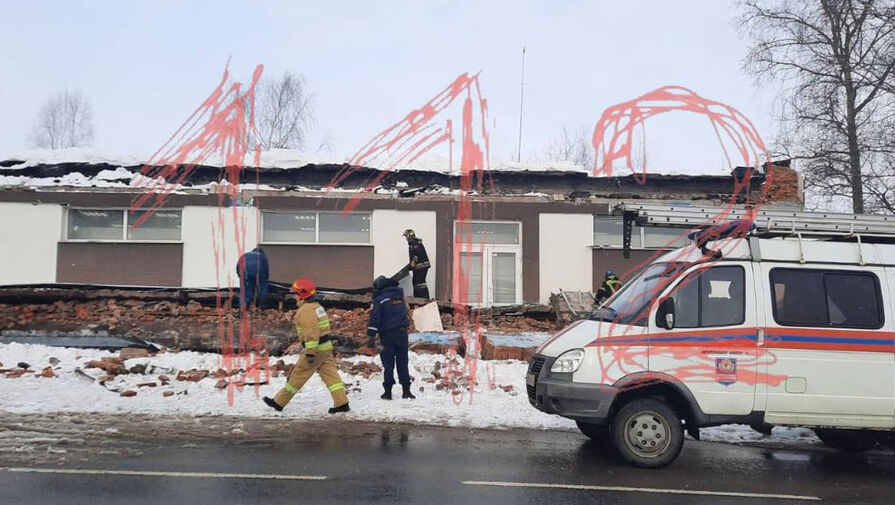 В Ивановской области погиб мужчина во время обрушения крыши магазина