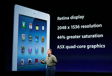 Новый iPad от корпорации Apple поступит в продажу в пятницу в США и Европе