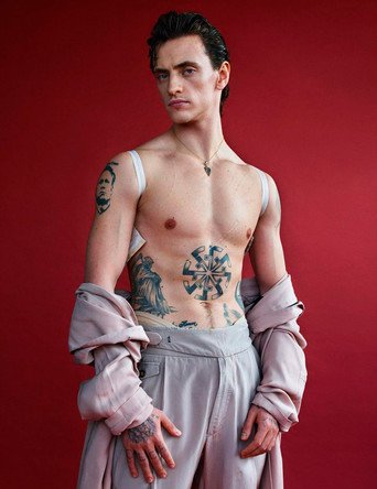 Сергей Полунин в фотосессии журнала Vogue Hommes, 2016 год