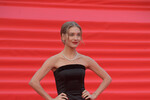 Актриса Кристина Асмус на церемонии закрытия 41-го Московского Международного кинофестиваля (ММКФ) в Москве, 2019 год