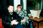 Елена Яковлева и ее супруг Валерий Шальных, 2000 год