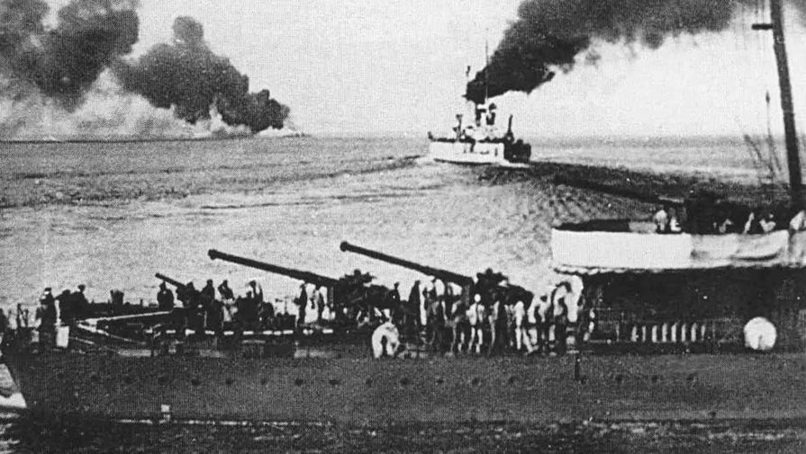 В Цемесской бухте 18 июня 1918 года был затоплен Черноморский флот