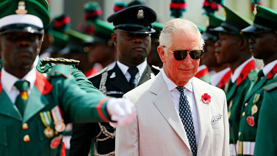 Принц Уэльский Чарльз в Нигерии во время турне по странам Западной Африки, 6 ноября 2018 года