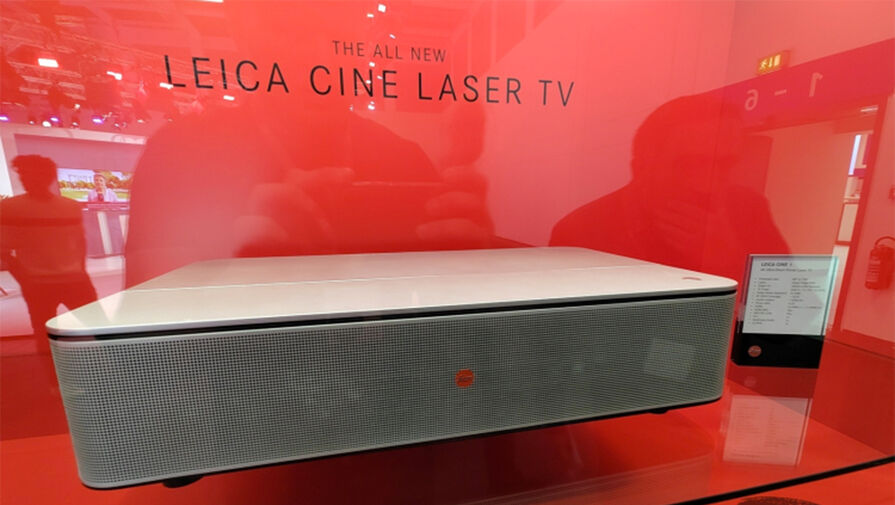 Немецкая компания Leica показала лазерный телевизор Cine 1 с разрешением 4K