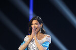 Мисс Никарагуа Шейннис Алондра Паласиос Корнехо в финале конкурса «Мисс Вселенная», Сальвадор, 18 ноября 2023 года
