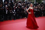Актриса и модель Шанина Шейк на красной ковровой дорожке церемонии открытия 77-го Каннского кинофестиваля, 14 мая 2024 года