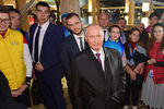 Владимир Путин во время встречи с участниками Всемирного фестиваля молодёжи и студентов в Сочи, 19 октября 2017 года