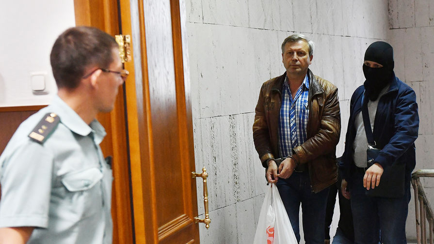 Зампредправления Пенсионного фонда России Алексей Иванов в Басманном суде Москвы, 12 июля 2019 года