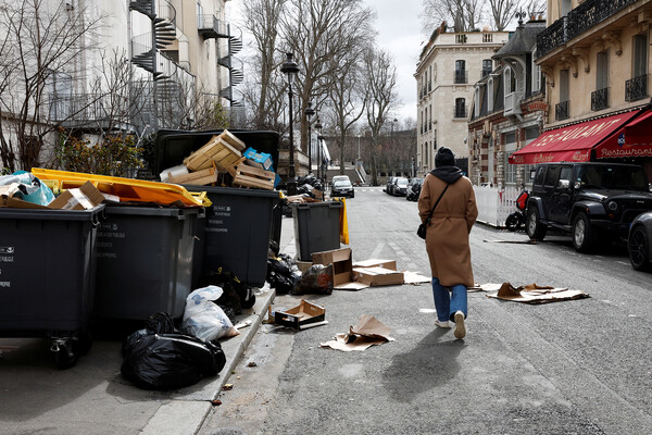 Ситуация на&nbsp;улицах Парижа, март 2023&nbsp;года 