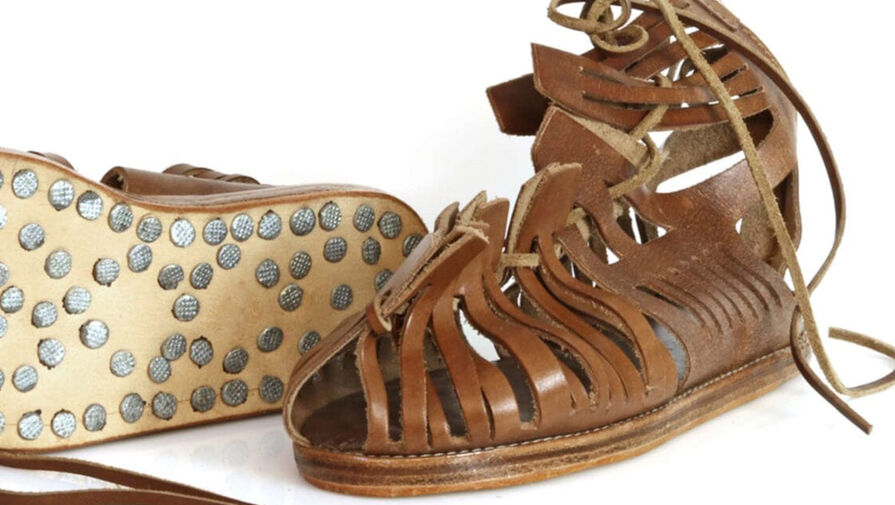 В Германии нашли редкую обувь римского воина