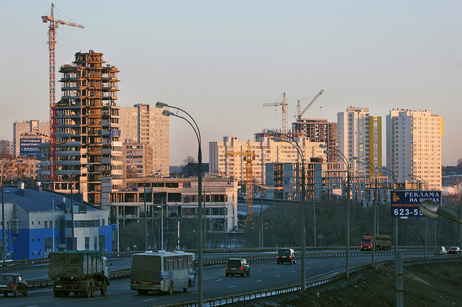 Виды города Видное