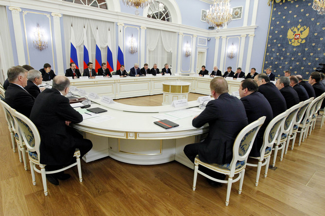 Дмитрий Медведев встретился с членами РСПП