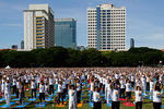 Международный день йоги в Бангкоке