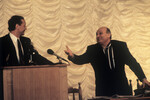 Михаил Задорнов и Михаил Жванецкий (слева направо), 1993 год
