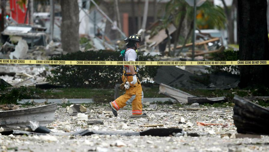 Последствия взрыва во Флориде, 6 июля 2019 года