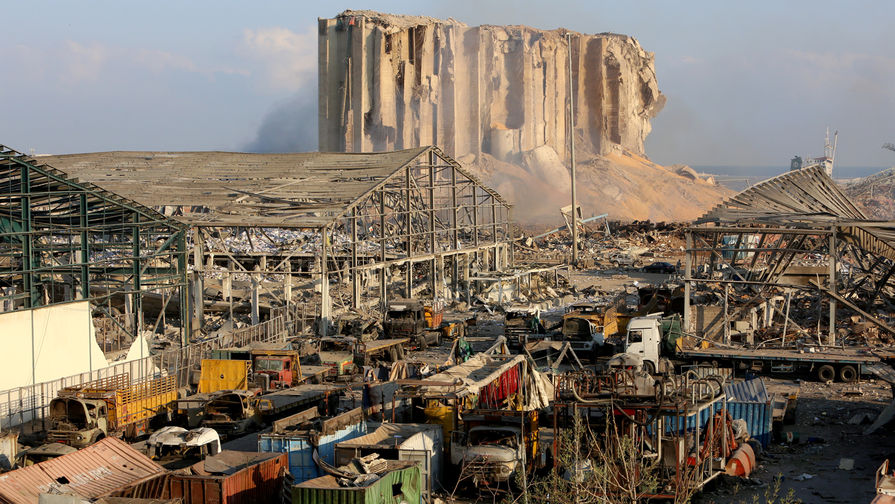 Последствия взрыва в порту Бейрута, 5 августа 2020 года
