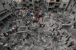 Последствия ракетных ударов по сектору Газа, 27 октября 2023 года