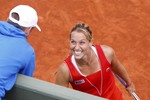 Доминика Цибулкова после победы над лучшей теннисисткой мира светилась от счастья