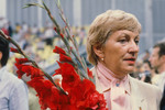 Лидия Алексеева в качестве старшего тренера сборной СССР на Олимпиаде 1980 года в Москве