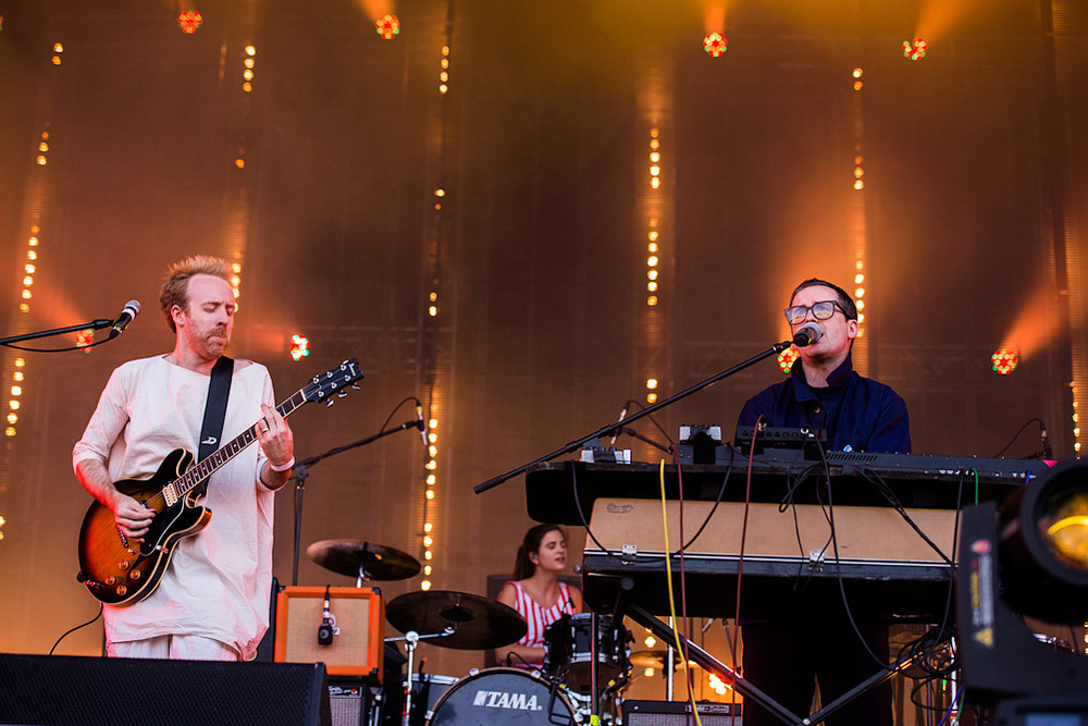 Группа Hot Chip на фестивале Пикник «Афиши»