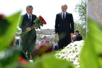 Премьер-министр Узбекистана Шавкат Мирзияев и президент России Владимир Путин