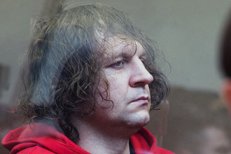 Александр Емельяненко во время судебного процесса над ним