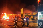 Последствия взрыва на автозаправке в Махачкале, 15 августа 2023 года