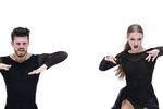 Александра Степанова и Иван Букин в произвольной программе в танцах на льду на чемпионате Европы по фигурному катанию в австрийском Граце