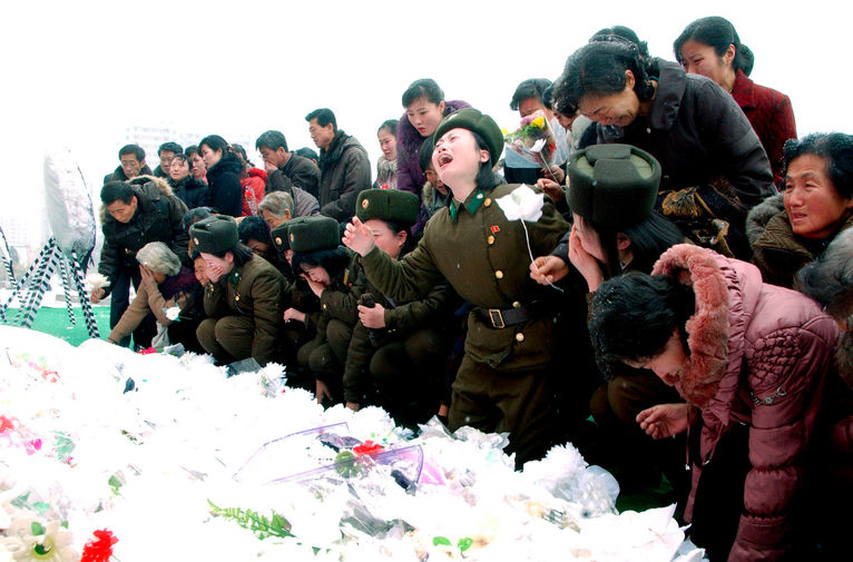 Траур в Пхеньяне после смерти Ким Чен Ира, 2011 год