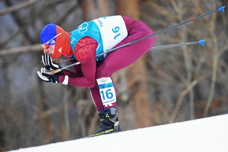 Российский лыжник Денис Спицов