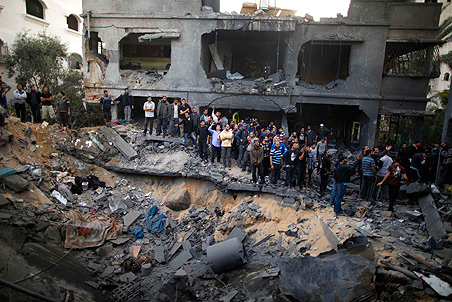 Две израильские ракеты попали в дома мирных жителей Газы