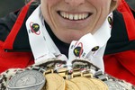 Все медали Туры Бергер на ЧМ в Нове-Место
