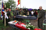 Во время похорон командира батальона «Призрак» Алексея Мозгового и его сослуживцев