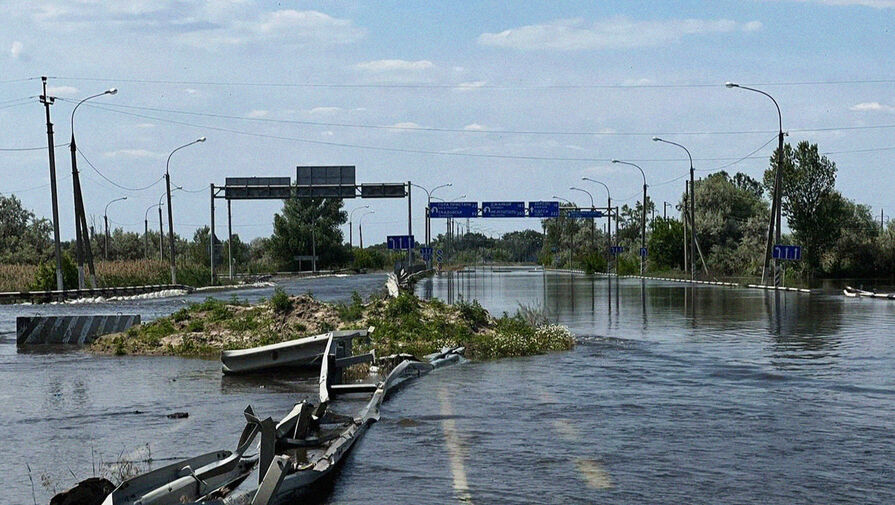 В Херсонской области сообщили о снижении уровня воды в Алешках