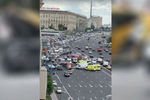 Последствия аварии на Кутузовском проспекте в Москве, 2 июля 2019 года