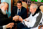 Патриарх Кирилл и Фидель Кастро во время встречи в доме лидера кубинской революции в Гаване