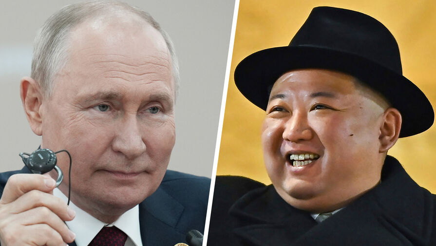 "Против политики Запада". Путин впервые поздравил Ким Чен Ына с победой в войне