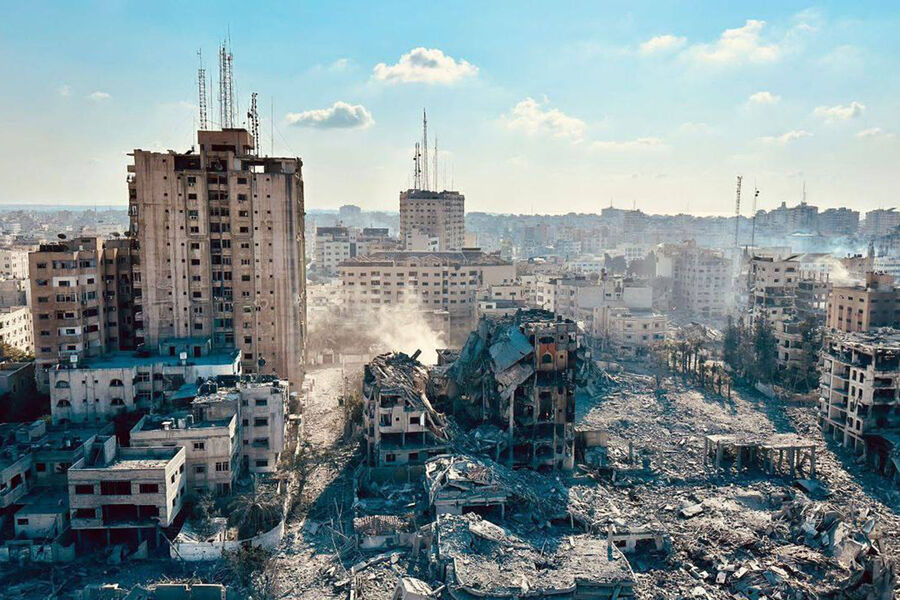 Последствия ударов по&nbsp;сектору Газа, 11&nbsp;октября 2023&nbsp;года