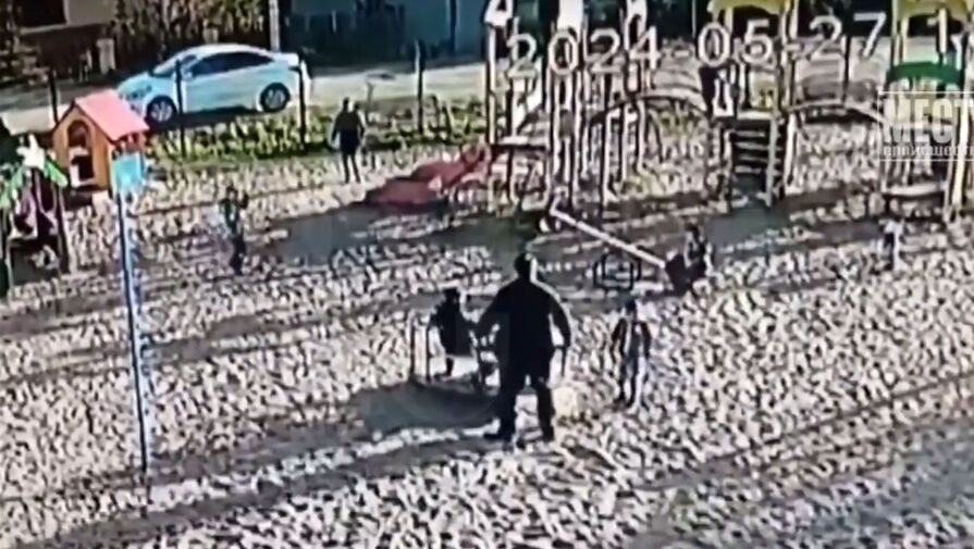 В Кировской области мужчина схватил ребенка за волосы и ударил головой о карусель